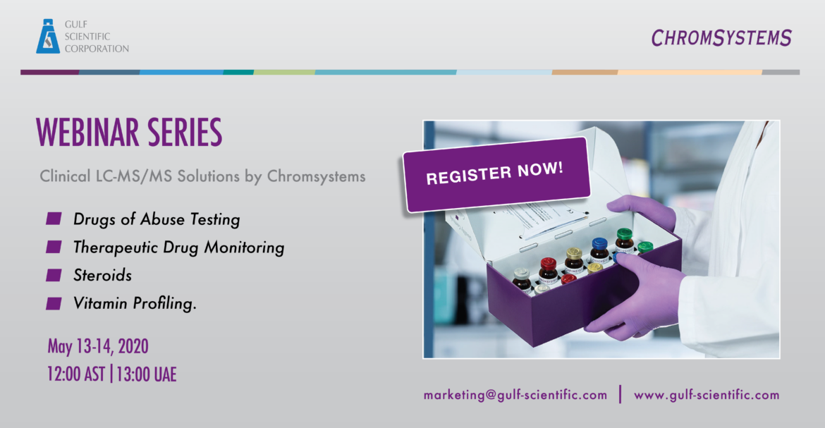 Chromsystems Webinar Series May 13-14, 2020