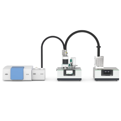 Evolved Gas Analyzer (EGA, coupled to Thermal Analyzer)