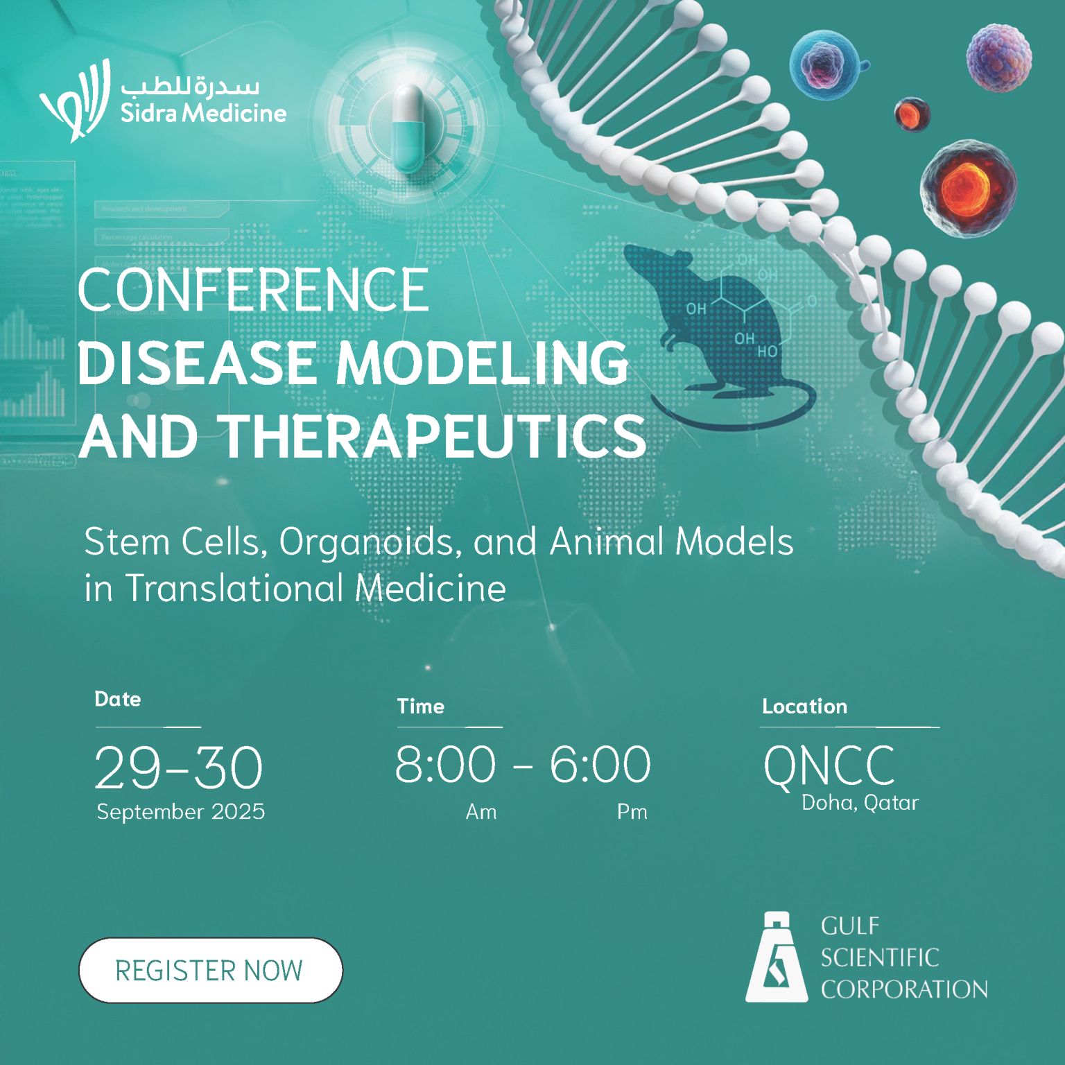2025 Disease Modeling and Therapeutics (DMT) Conference at Sidra Medicine