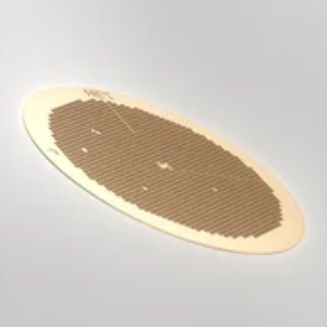 Ultra-small hole gold supports